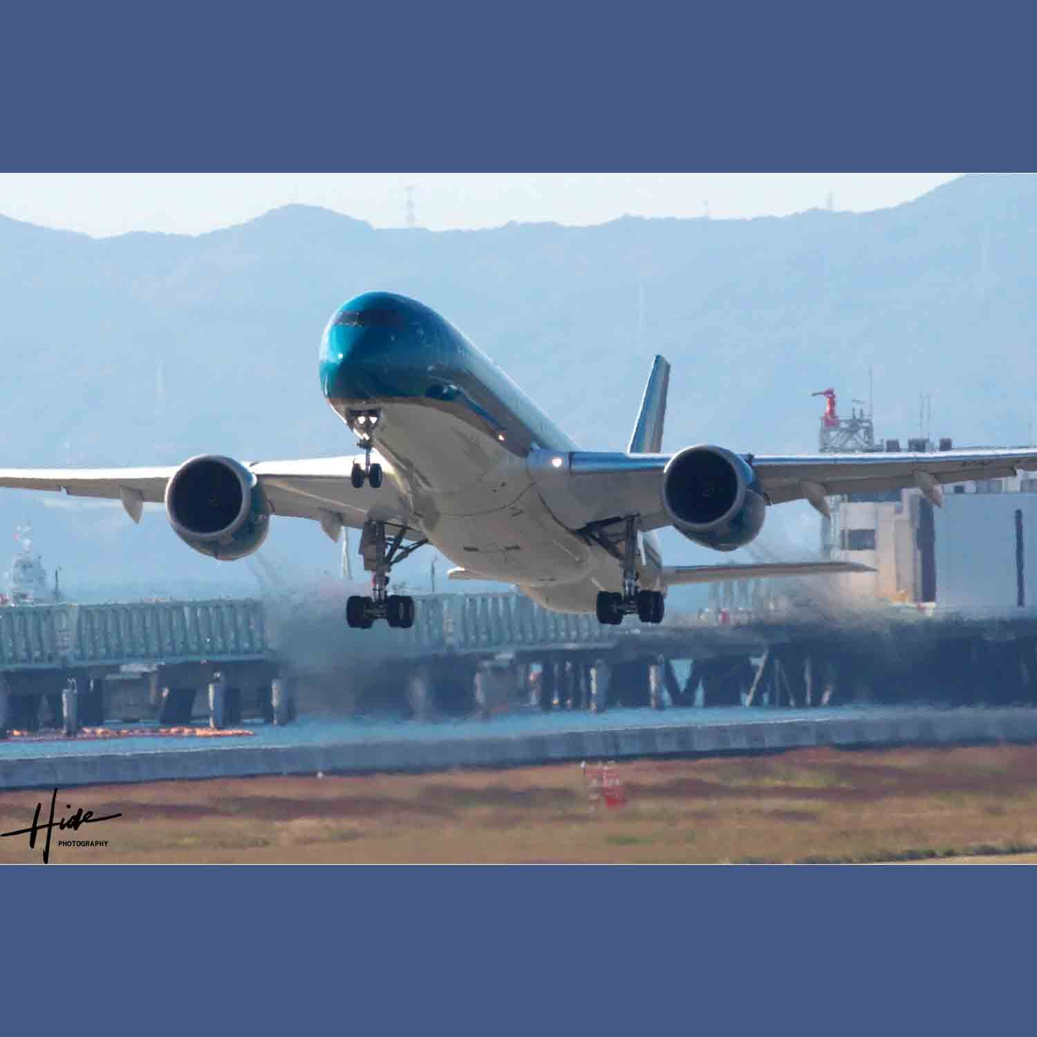 航空機は単なる趣味ですが撮ってみました。